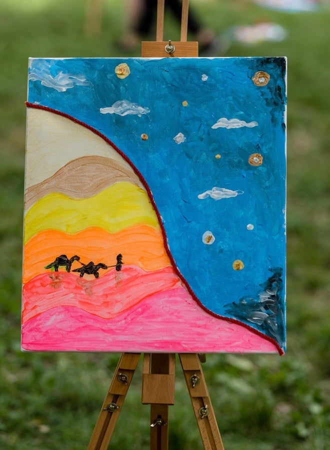 PRIMO Premium Tempera Paint Pot Carry Set, 18-Color Set, Bright Colors, Water-Based, For Young Artists - Image 4