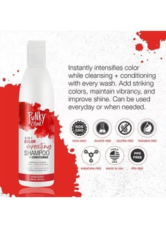 Redilicious 3-in-1 Color Depositing Shampoo & Conditioner with Shea Butter and Pro Vitamin B that helps Nourish and Strengthen Hair, 8.5 oz - pzsku/ZD7339B8C7133D1D48F8DZ/45/_/1679282190/2854fe6f-e457-4e80-92a7-0a82e7bbedde