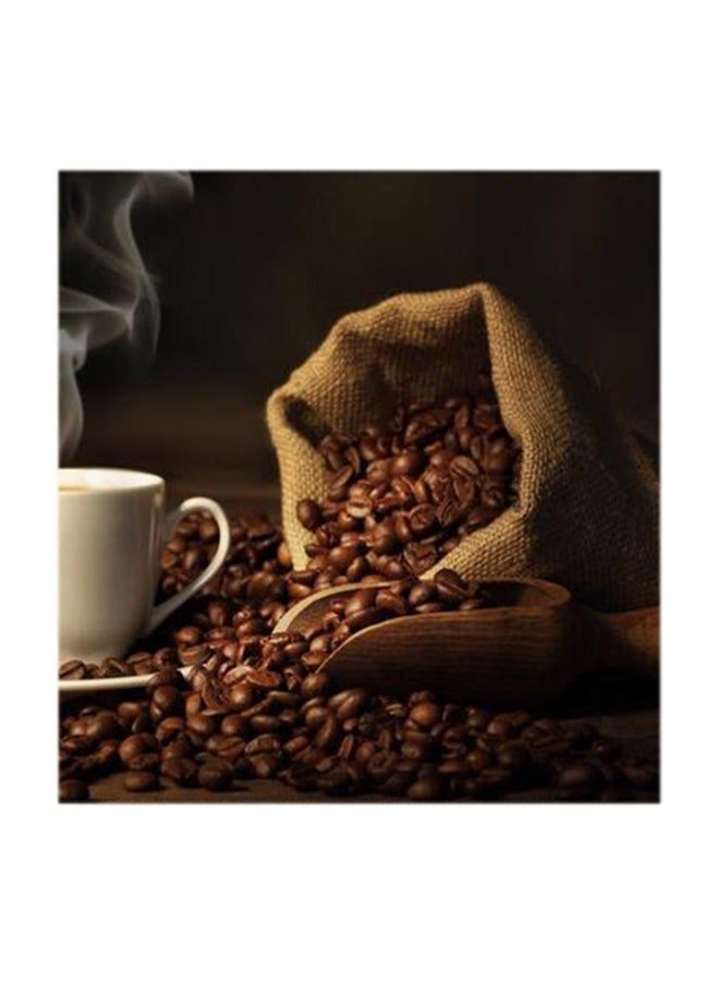 RYN Coffee MDF Wall Art Multicolour 30x30centimeter - Image 2