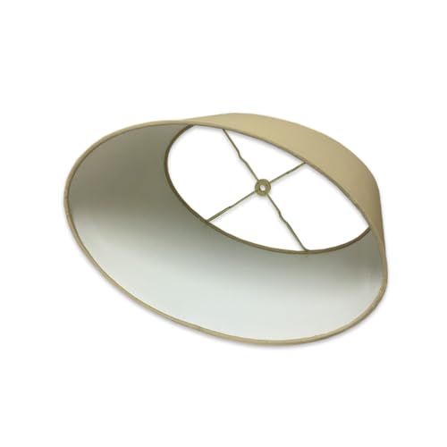 Royal Designs Inc Royal Designs, Inc. Shallow Oval Hardback Lamp Shade, Antique Gold, 10 x 12 x 7 - Image 2