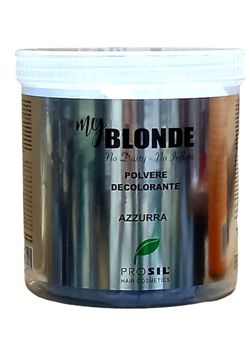 بروسيل بودرة ماي بلوند لتفتيح الشعر لون أزرق 500 جرام - Image 1