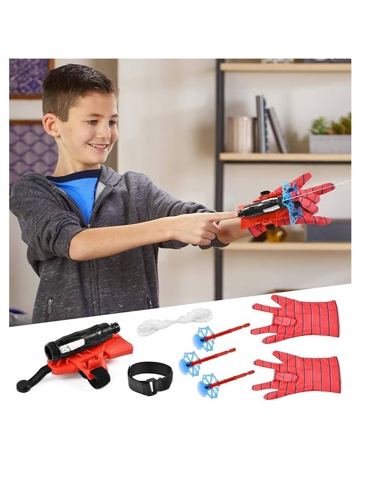 Generic Niumowang Spider Launcher Glove, Kids Spider Hero Gloves, Spiderman Toy Glove, Spiderman Web Shooter, Launcher Toy, Wrist Toy Set, Cosplay Glove Launcher  - Image 2