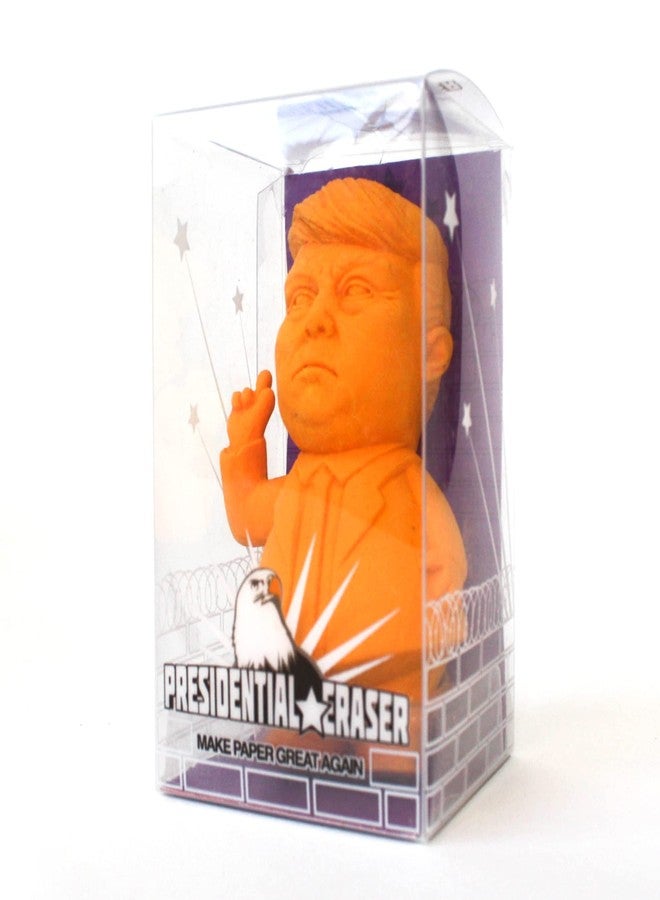 Gift Republic Trump Eraser Novelty Orange Presidential Eraser Home Office Student Stationery Funny Gift Idea Boxed Rubber Erase Mistakes - Image 4