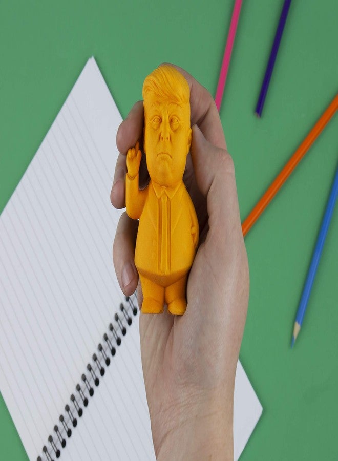 Gift Republic Trump Eraser Novelty Orange Presidential Eraser Home Office Student Stationery Funny Gift Idea Boxed Rubber Erase Mistakes - Image 2