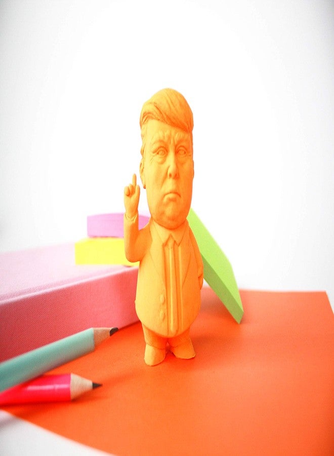 Gift Republic Trump Eraser Novelty Orange Presidential Eraser Home Office Student Stationery Funny Gift Idea Boxed Rubber Erase Mistakes - Image 3