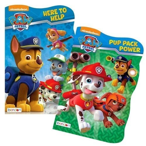 Nick Jr Paw Patrol Board Book Set - 2 Shaped Board Books (Original Version) - Image 1