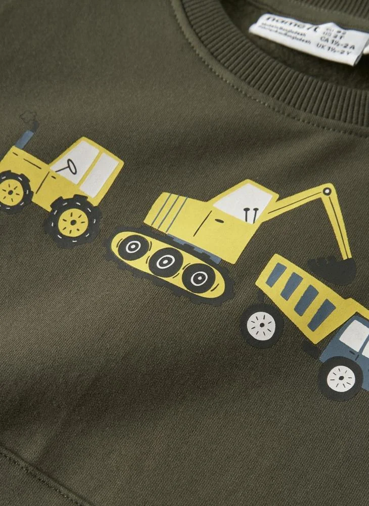 Name It  Kids Graphic Pullover Sweatshirt for Men | Best Price UAE