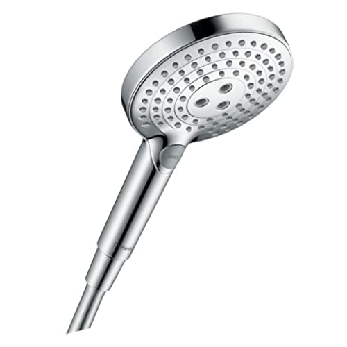 hansgrohe Raindance Select S Hand Shower 120 3 Sprays, PowderRain, Chrome, 26014000 - Image 1