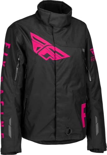 Fly Racing 2023 Women's SNX Pro Jacket (Black/Pink, Medium) - Image 5