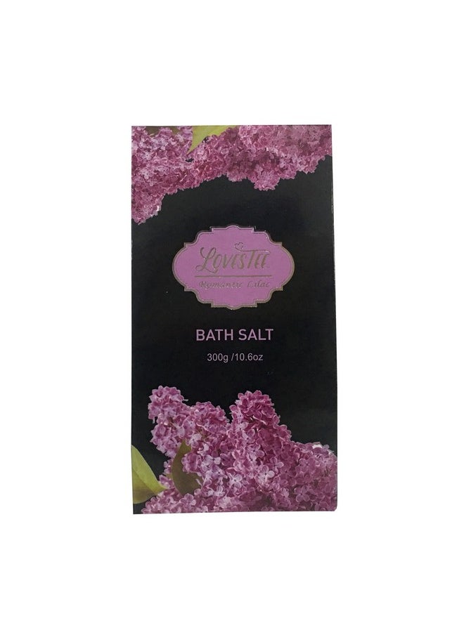 Lovestee Spa Gift Basket with Lavender Fragrance and Lilac Color - Bath and Body Set Includes Shower Gel, Body Lotion, Hand Lotion, Bath Salt, Flower Sponge and EVA Sponge  - Image 5