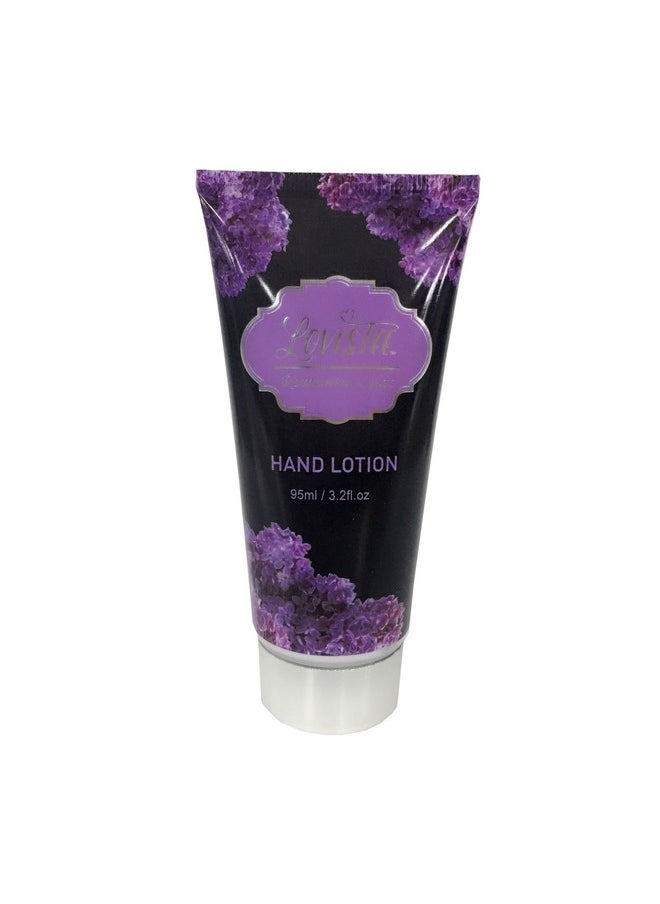 Lovestee Spa Gift Basket with Lavender Fragrance and Lilac Color - Bath and Body Set Includes Shower Gel, Body Lotion, Hand Lotion, Bath Salt, Flower Sponge and EVA Sponge  - Image 4