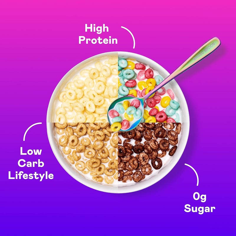 Magic Spoon Cereal Variety Pack - High Protein, Keto & Low Carb, Gluten & Grain Free, 4 Boxes of 7oz Each - Image 3