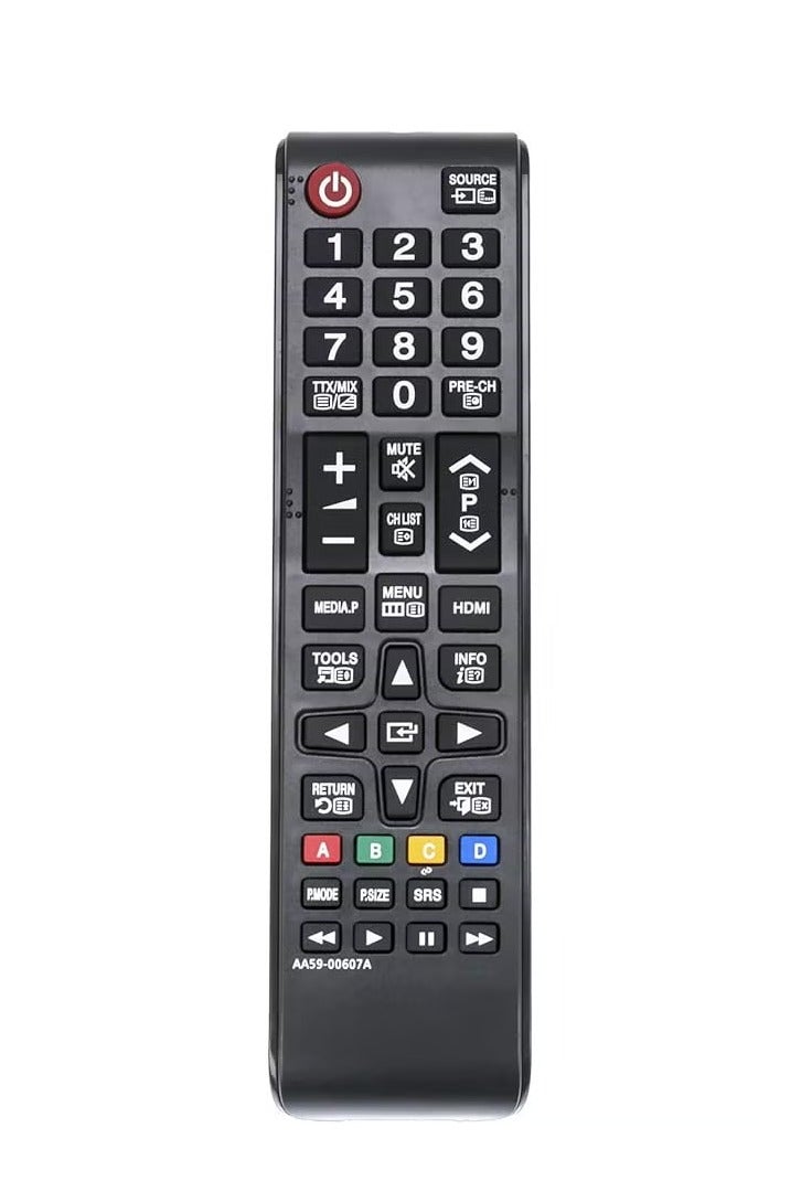 ELTRAZONE New AA59-00607A Remote Control Compatible with Samsung Smart TVs – Supports AA5900607A LED & LCD Models | No Programming Needed | Lightweight & Long-Range IR Controller – Black - Image 3