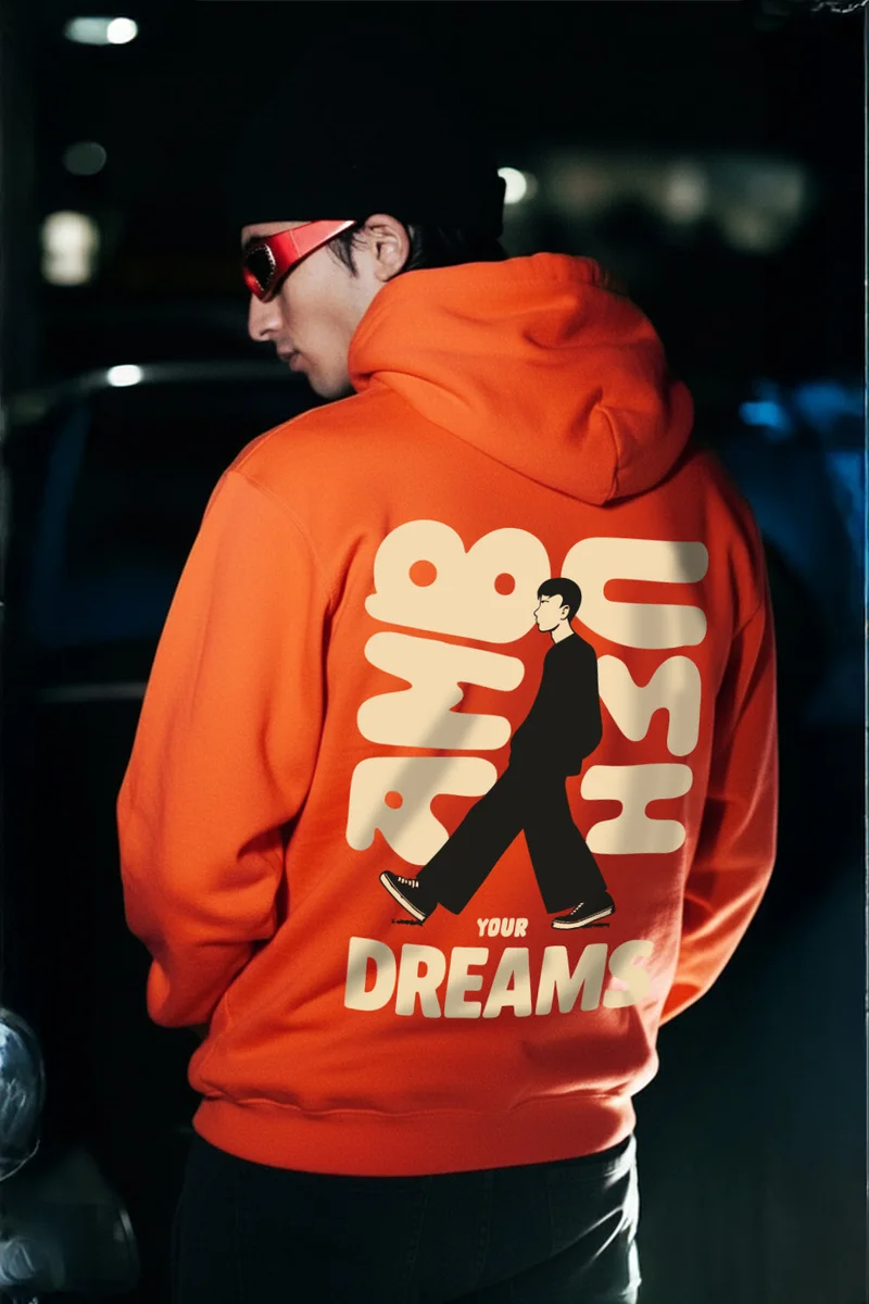 فيردو Veirdo  Hoodie – Regular Fit  Hooded Sweatshirt