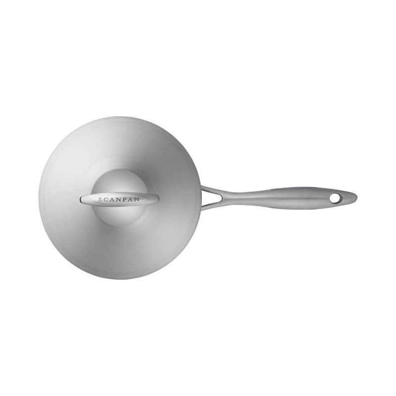 Scanpan Professional 2 qt Nonstick Saucepan with Lid - Compatible with All Cooktops, Induction Ready, Metal Utensil Safe, Oven Safe to 500°F, Dishwasher Safe - Image 2