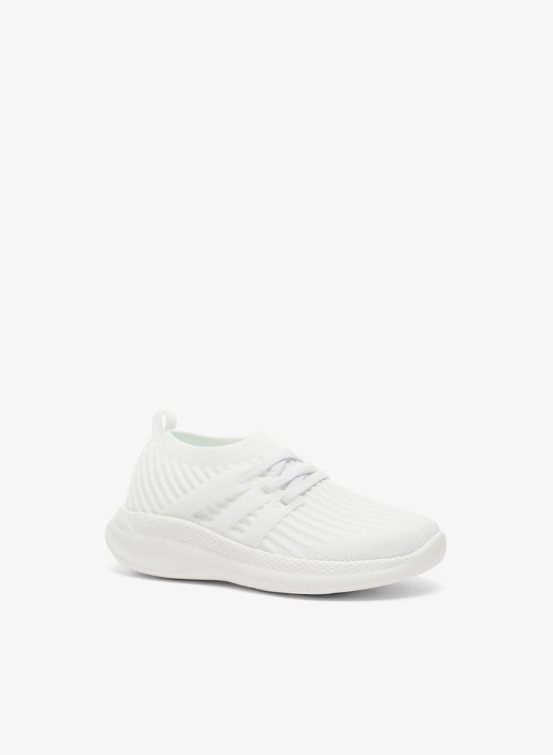 Dash Girls Textured Slip-On Sports Shoes - Image 2