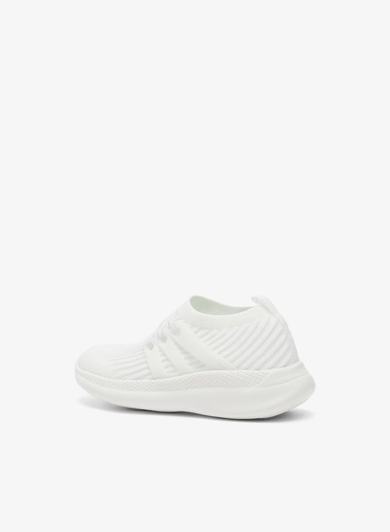 Dash Girls Textured Slip-On Sports Shoes - Image 4