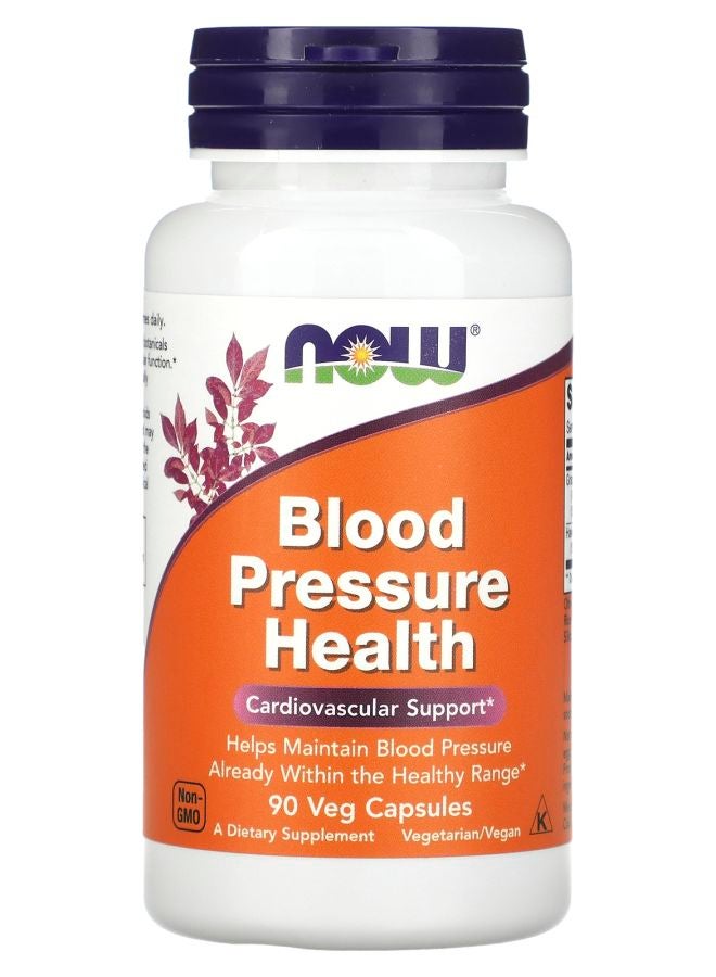 now Blood Pressure Health 90 Veg Capsules