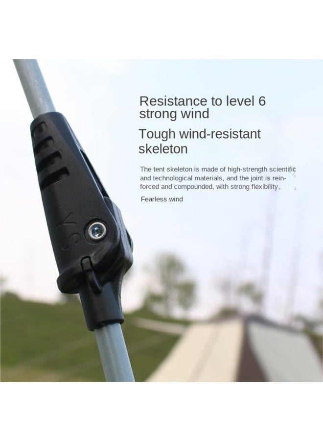 Eworld Outdoor Waterproof Premium Camping Tent for Family & Travel | Portable, Durable & Quick Setup - Image 4