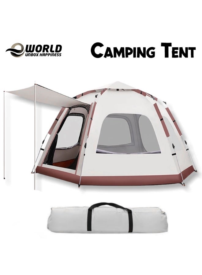 Eworld Outdoor Waterproof Premium Camping Tent for Family & Travel | Portable, Durable & Quick Setup - Image 1