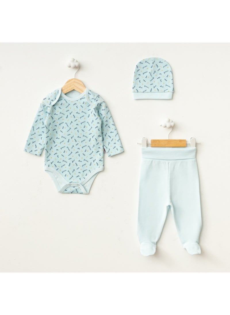 FOR MY BABY Crazy Baby Sunand Stars Body 3 Piece Set  - Image 1