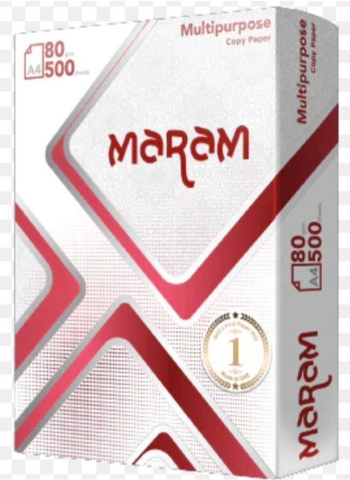 Maram 500-Piece A4 Printing Paper A4 White 