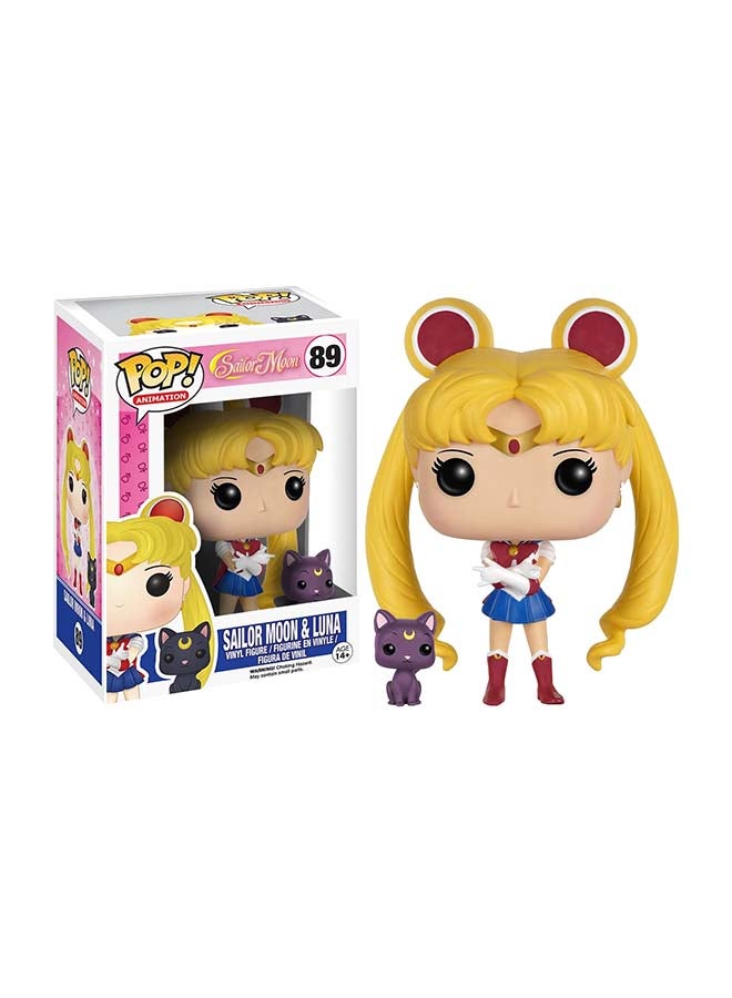 Sailor Moon With Luna Bobblehead - Image 1