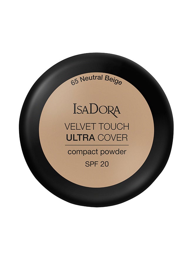 ISADORA Ultra Cover Compact Power Spf 20 - Neutral Beige  - Image 1