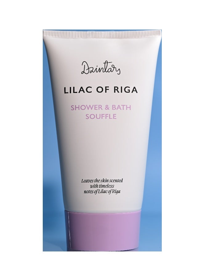 Lilac of Riga Shower and Bath Souffle 125g