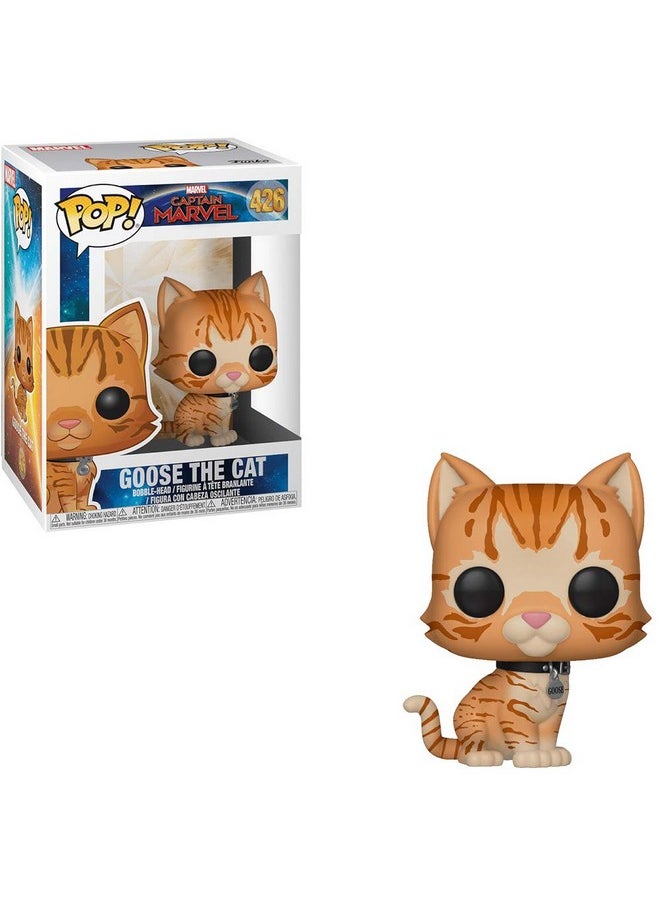 Funko Pop Marvel Captain Marvel Goose The Cat Toy Standard Multicolor 