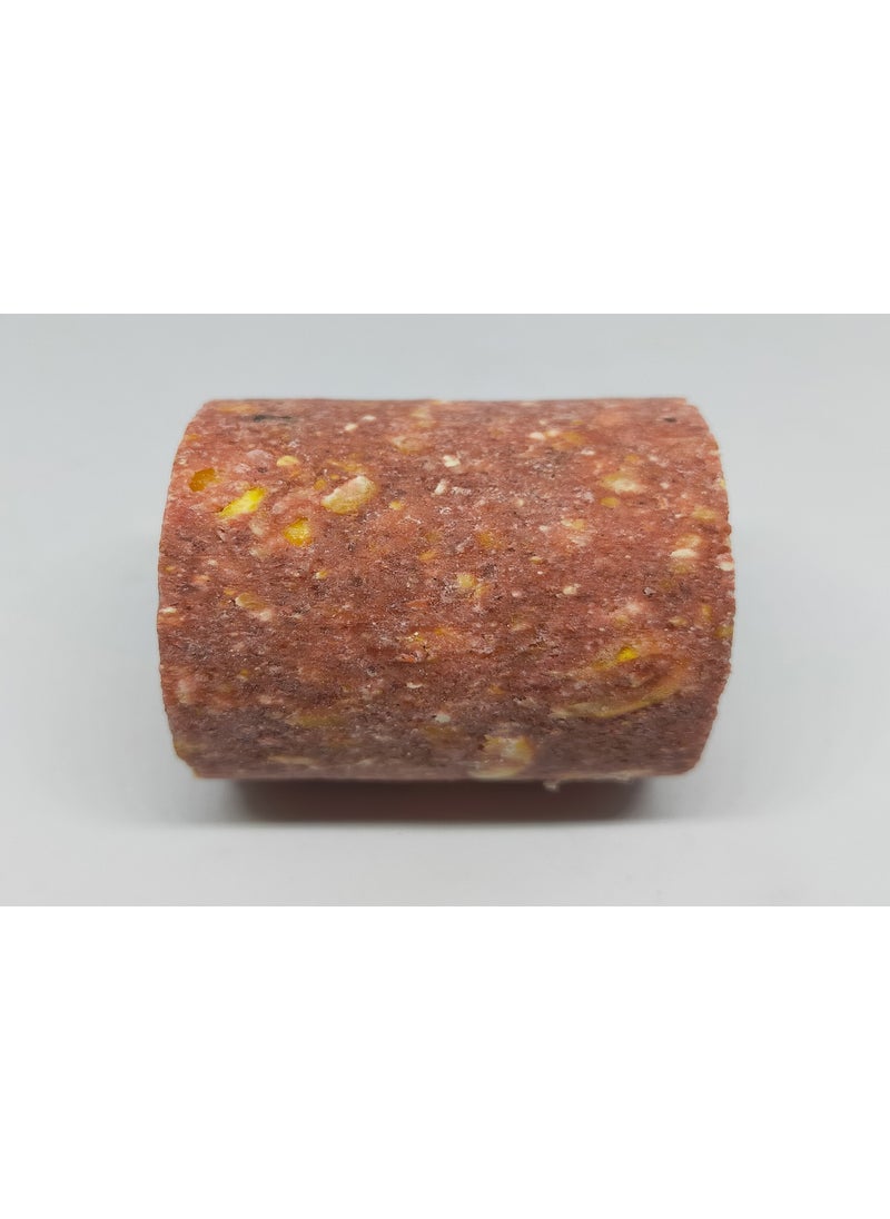 Sazan Rig Carp Rig Carp Fishing Perforated Cylinder Strawberry Pulp 100 gr 20 Pieces (2 Kg)  - Image 2