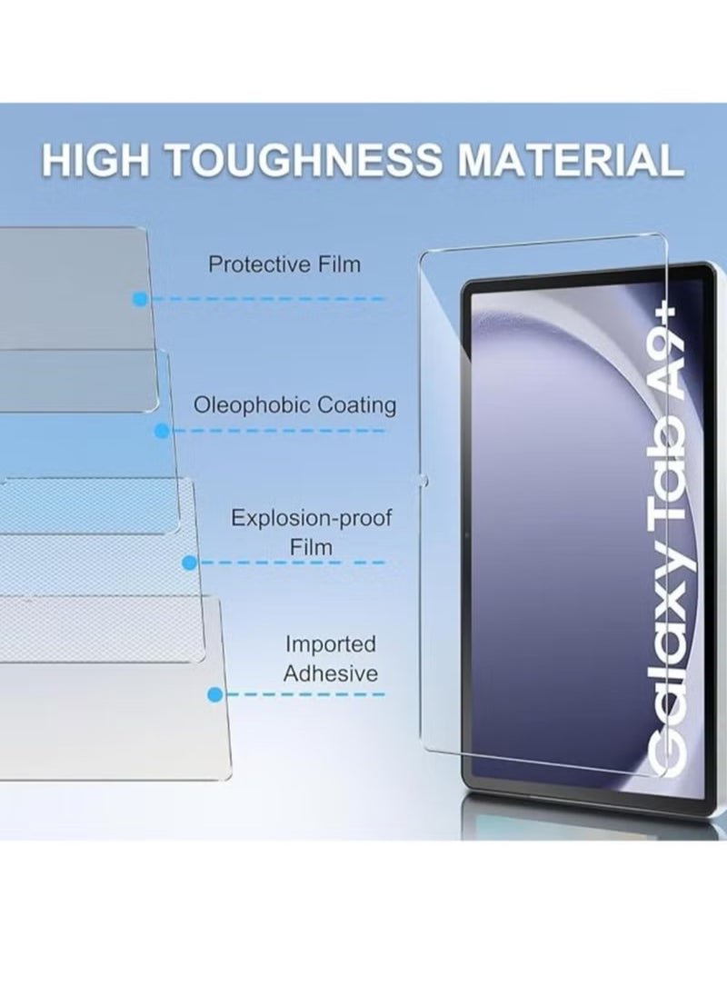 Generic - Tempered Glass Screen Protector for Samsung Galaxy Tab A9 Plus - Image 1