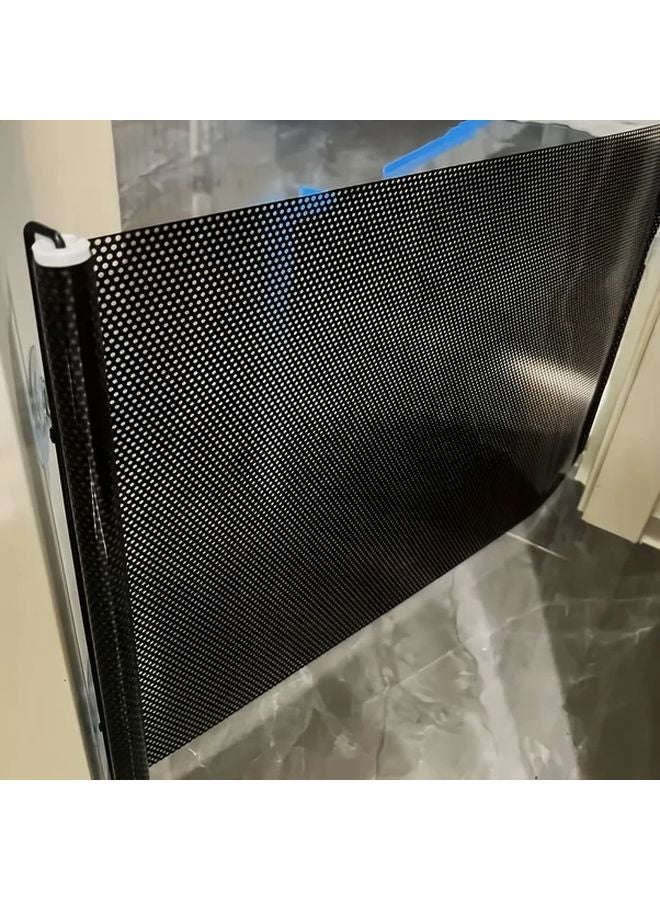 بوابة حيوانات أليفة قابلة للتعديل بدون حفر للكلاب والقطط H40 حاجز داخلي خارجي - Image 4