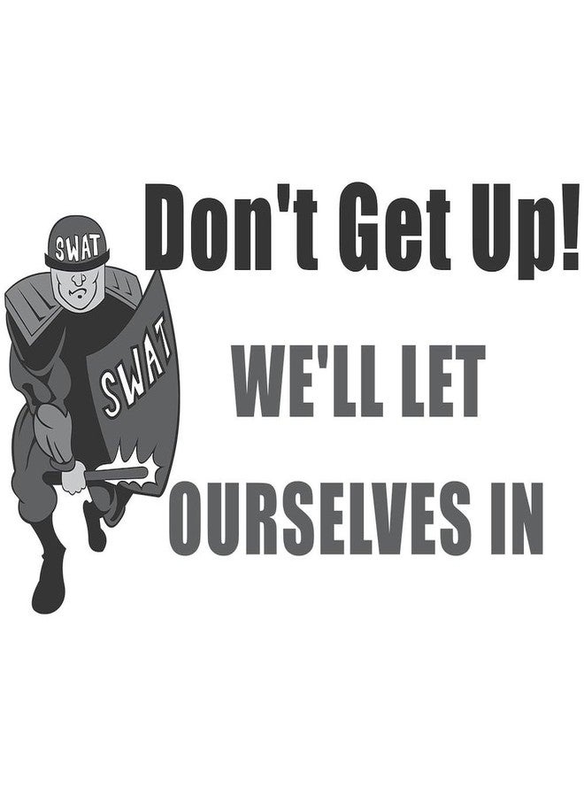 كافيه بريس كوب قهوة سيراميك من كافيه بريس، بتصميم "SWAT Don't Get Up"، سعة 325 مل (11 أونصة). - Image 2