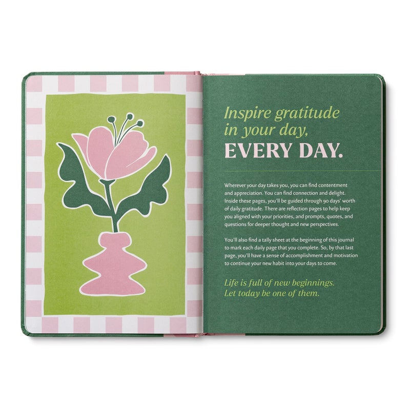 Compendium â€“ Gratitude Every Day Guided Journal: A Daily Practice for Joy and Contentment â€“ A 5-Minute a Day Personal Growth Notebook â€“ An Inspiring Daily Journal for Forming New Habits - Image 2