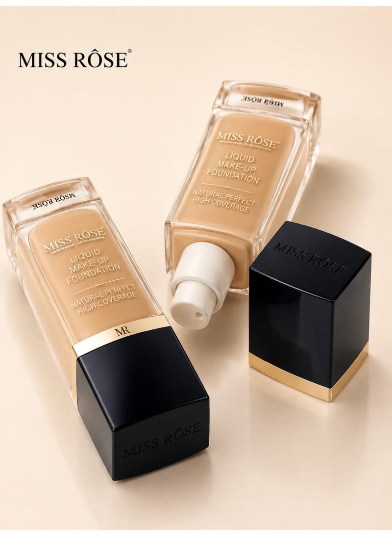 Miss Rose Liquid Makeup Foundation – Full Coverage Face Foundation, Long-Lasting, Lightweight, Smooth Matte Finish for Flawless Skin - Image 4