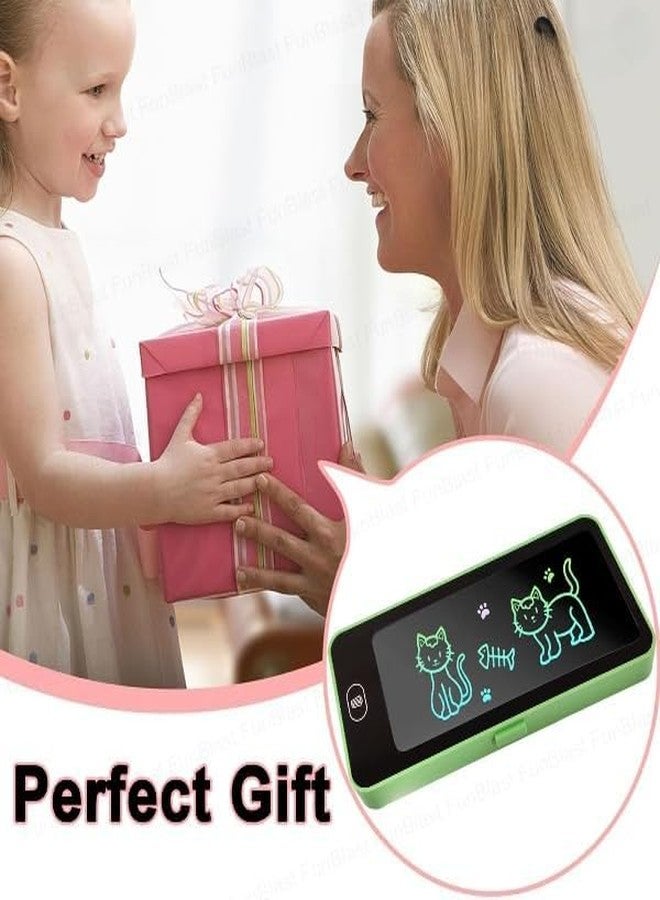 Black Sparrow Writing Tablet Pencil Case for Kids – 2 in 1 LCD Digital Slate for Kids, E-Note Pad, Pencil Box for Kids, Doodle Writing Board for School Going Kids, Educational Toys for Kids - Image 2