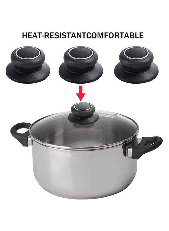 Generic - 4Pcs Universal Pot Lid Top Replacement Knob - Image 1