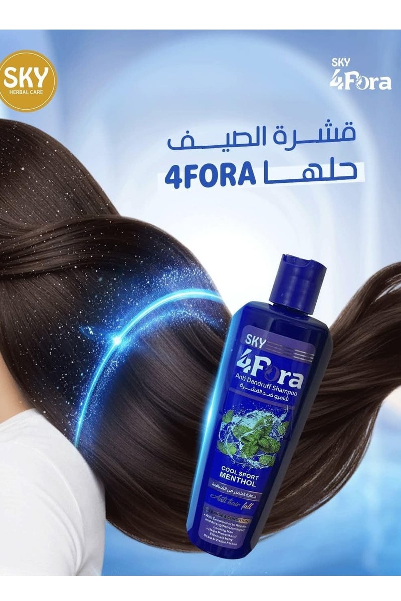 SKY Sky Four Four Anti-Dandruff Shampoo 400 ml  - Image 3