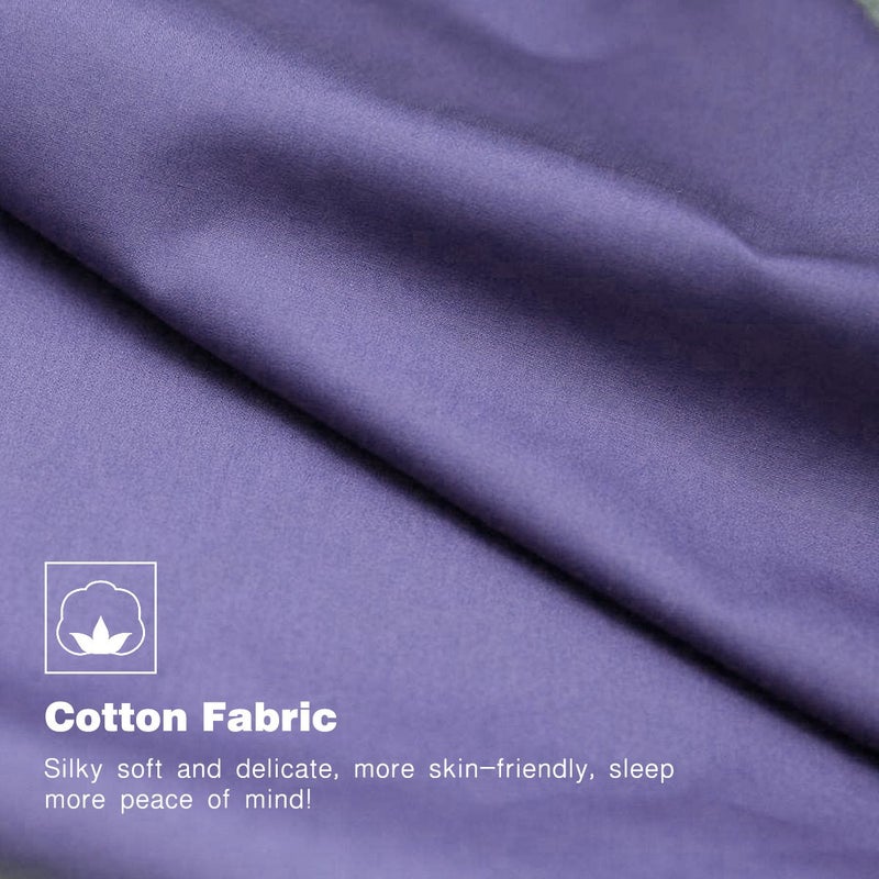 SHEJIZE Sleeping Bag Liner Ultralight Travel Sheet Dirt-Proof Camping Sheets Compact Hotel Sack for Outdoor Backpacking Hiking (Purple, 83x71) - Image 5