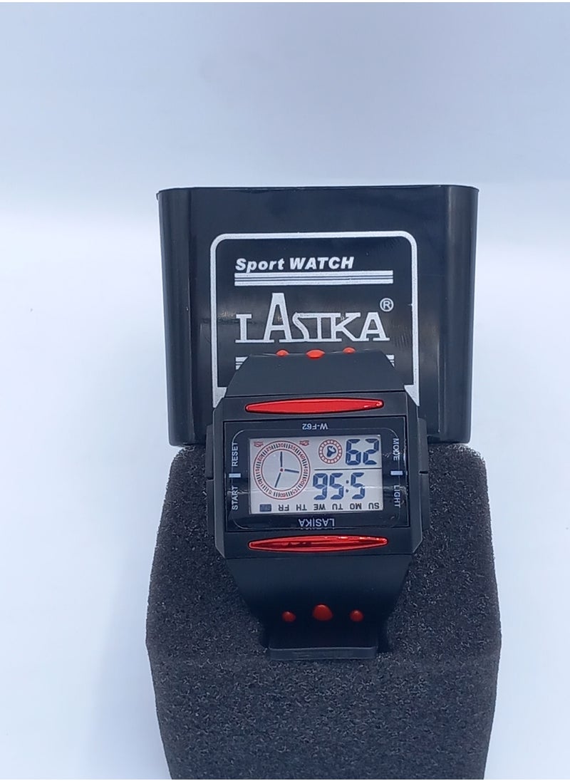 Lasika Black and red digital children's watch 991004  - Image 1
