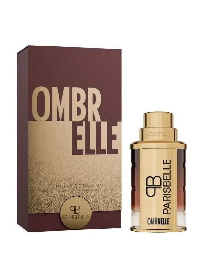 Parisbelle OMBRELLE Eau de Parfum Unisex 100ml | Long Lasting Soft Woody Floral Fragrance | Oud Incense Rose Raspberry Amberwood Luxury Perfume for Men & Women | Elegant Parisian Signature Scent - Image 1