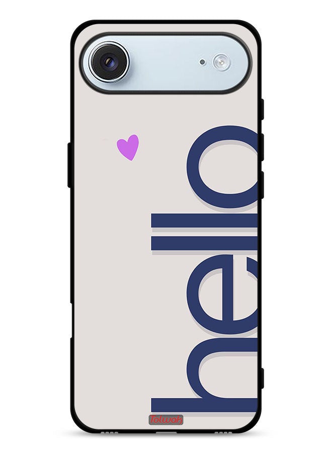 Tolwak Apple iPhone Air Protective Case Cover Hello - Image 1