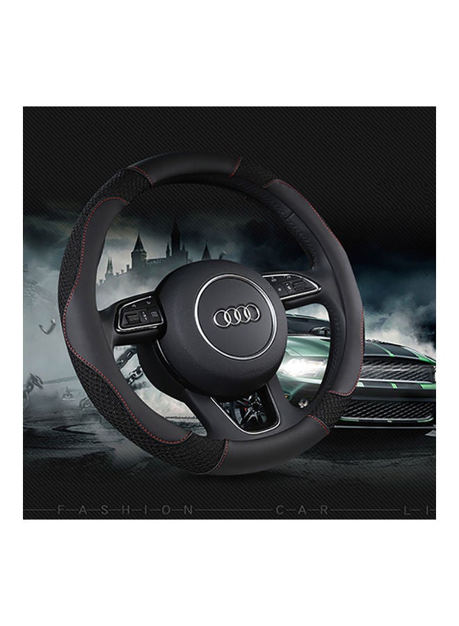 Sharpdocar Steering Wheel Cover Durable Grip Non-Slip Protection Universal Fit for Car Truck SUV Daily Use - Image 2