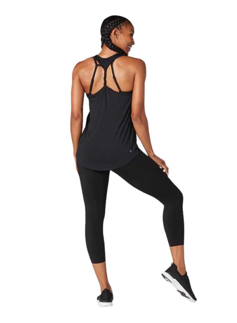 TAVI TWISTED RACERBACK TANK EBONY - Image 3