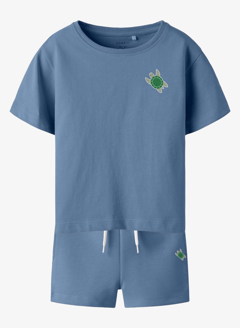 NAME IT Kids Shorts And T-Shirt Set - Image 1