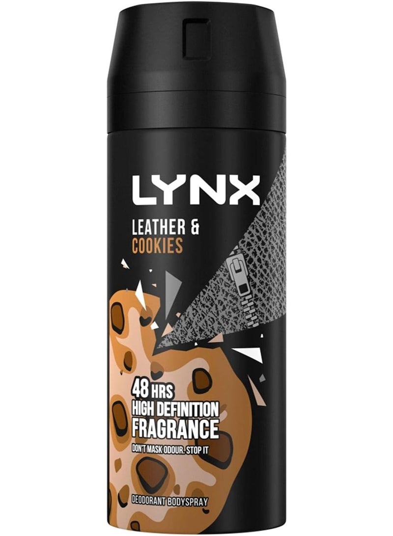 lynx بخاخ مزيل العرق من لينكس بالجلد والبسكويت 150 مل - Image 1