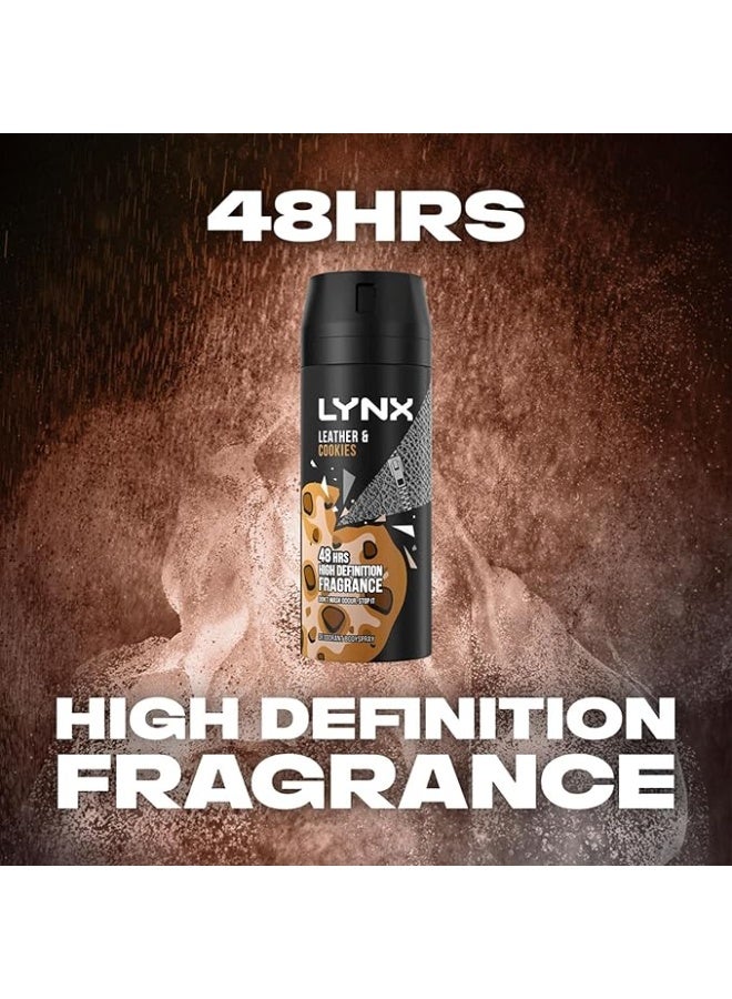 lynx بخاخ مزيل العرق من لينكس بالجلد والبسكويت 150 مل - Image 5