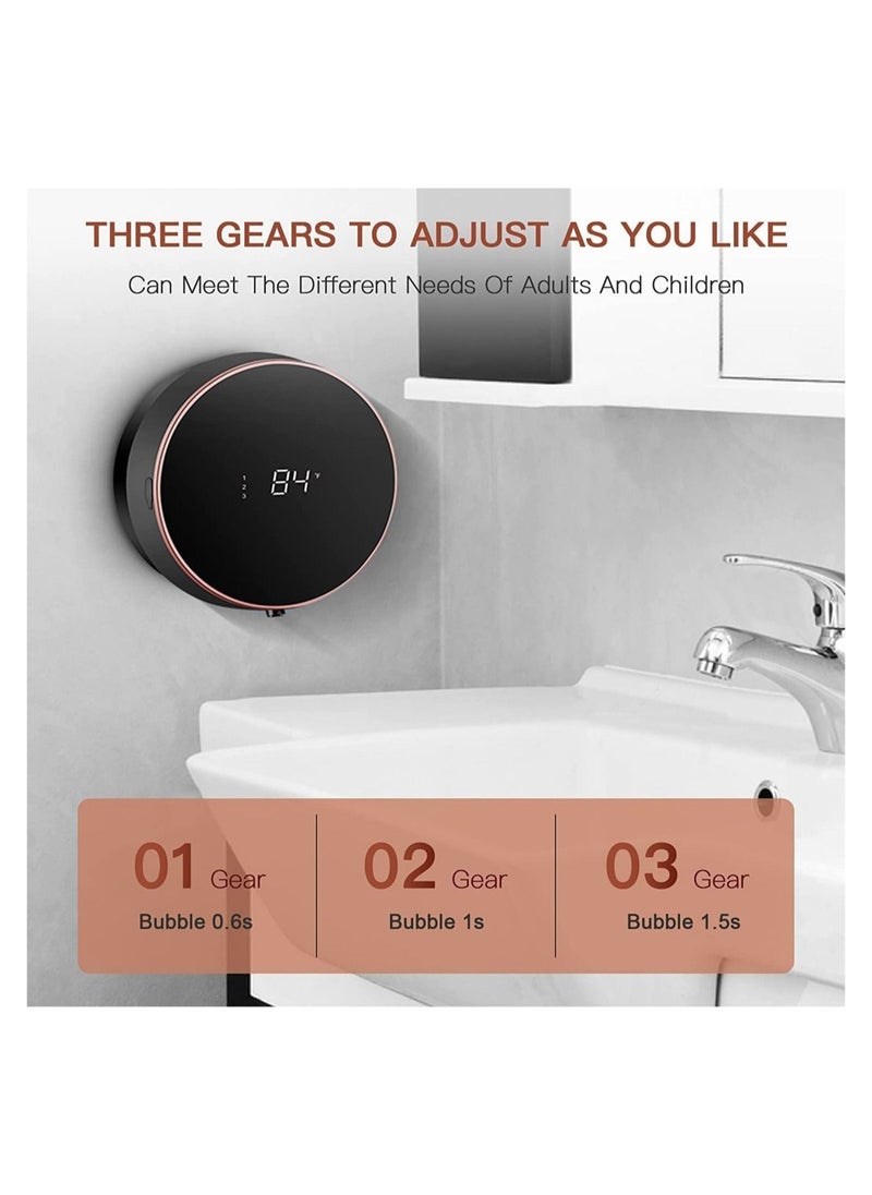 DMG TECH - Automatic Soap Dispenser, Non-contact Foaming Soap Dispenser with Infrared Sensor, Ipx5 Waterproof, Class 3 Foam, Multi-liquid Use, Wall Mounted Automatic Soap Dispenser, Easy Installation - Image 1