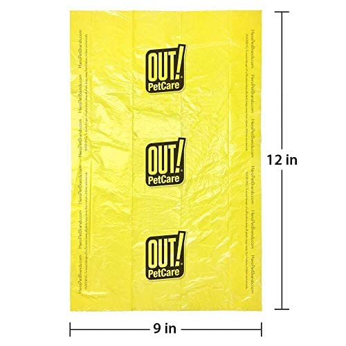 OUT! Blue Dog Waste Pick-Up Bags (120 Bags)(Color May Vary) - Image 5